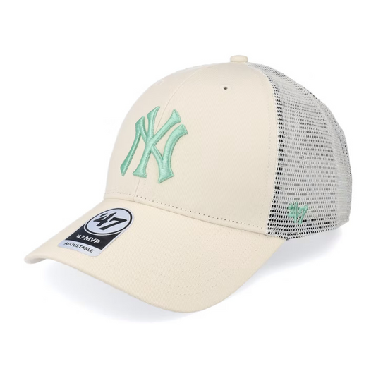 47 CAP MLB NEW YORK YANKEES BRANSON MVP NATURAL GREEN